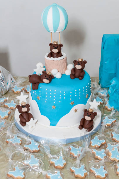 istock A tasty cake decorated for a child's party. 1304578892