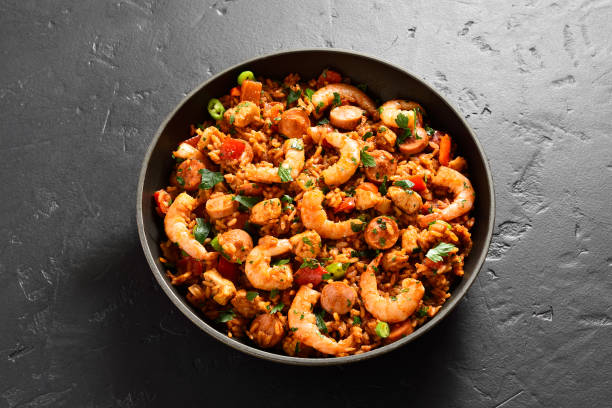 istock Creole jambalaya 1304583026