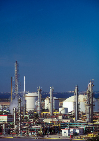 Oil refinery, Venezuela