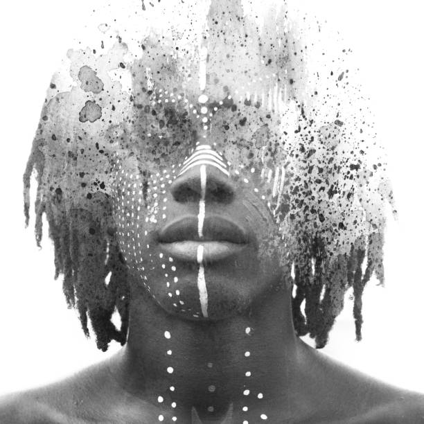 istock A young man's artistical paintography portrait 1304608688