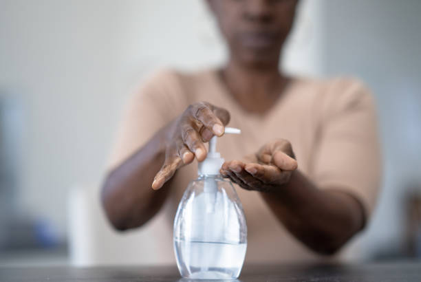 istock Keeping My Hands Clean Stock Photo 1304619890
