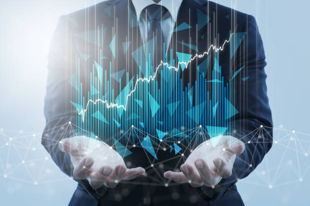 istock Business innovation and economic boom. 1304633931