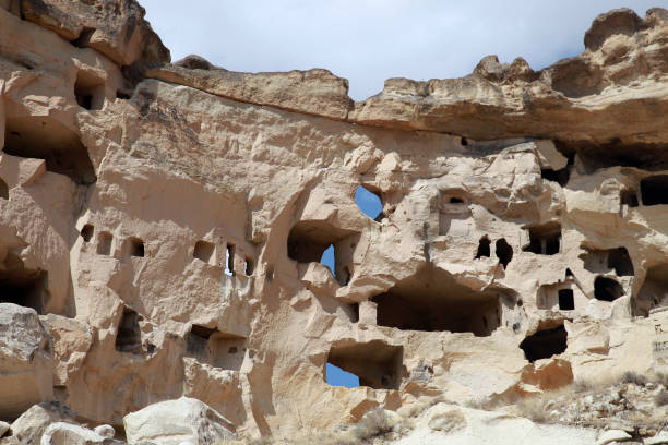 istock Special stone formation at Zelve Valley in Cappadocia 1304641503