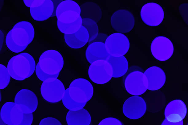 istock Pure cyan blue tone abstract bokeh blurred background 1304655998