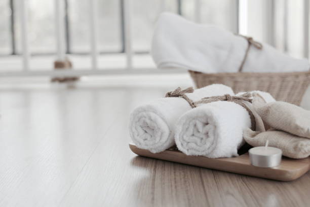 istock Spa accessories,Beautiful composition of spa , spa relax concept,  herbs for massage, beautiful sap set on wood table,For marketing products