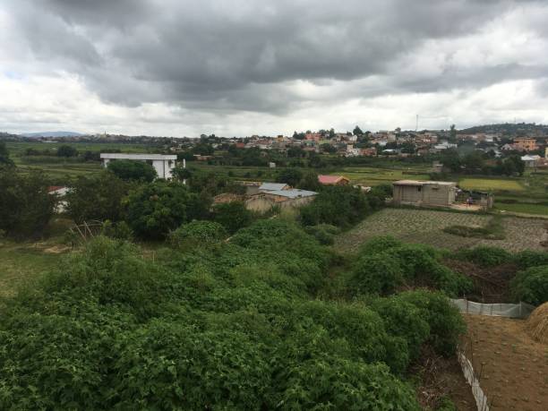 istock Panoramic view of a suburb in Antananarivo 1304658649