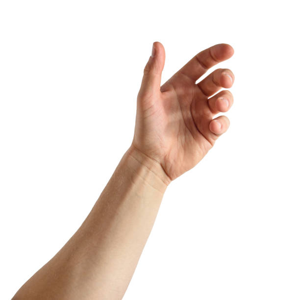 istock gesture of the hand for holding smartphone or bottle 1304680519