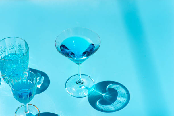 istock Blue cocktails for a fun party 1304683658