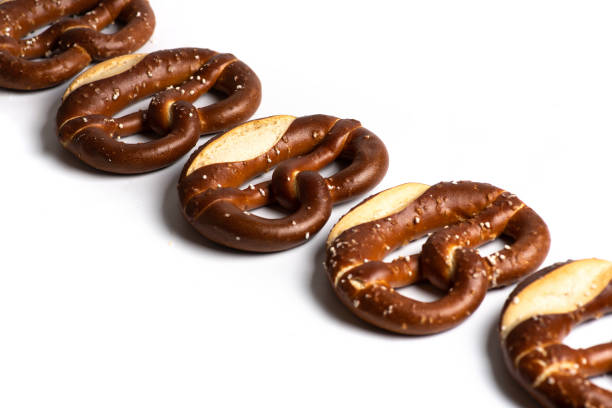 istock German bread pretzel on a white background isolated 1304686007
