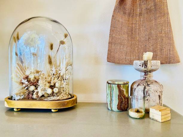 istock Home Interior Table Design Ornaments in Neutral Tones 1304686673