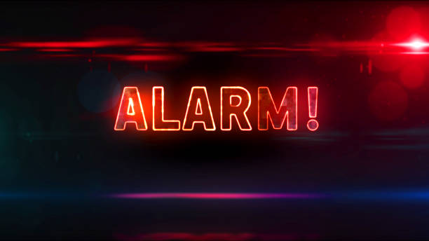 istock Alarm warning abstract 3d illustration 1304689688