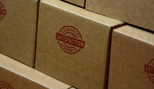 istock Satisfaction guarantee stamp and stamping 1304689870