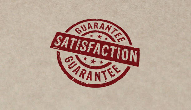 istock Satisfaction guarantee stamp and stamping 1304689919