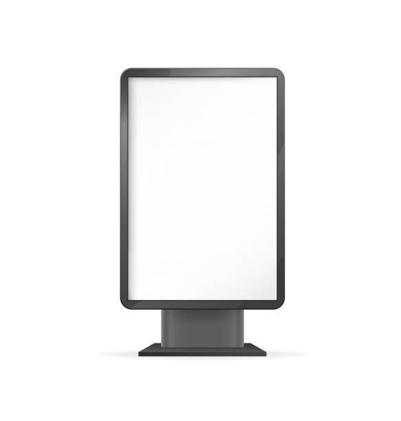 ilustrații de stoc cu cutie de lumină, design excelent pentru orice scop. interior birou. machetă interioară. ilustrație vectorială. - panou publicitar