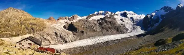 glacier panorama picture