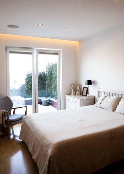 istock Modern bedroom interior, Krakow, Lesser Poland, Poland 1304705374