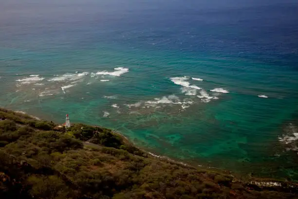 The Diamondhead Lighthouse by Honolulu, Hawaii
