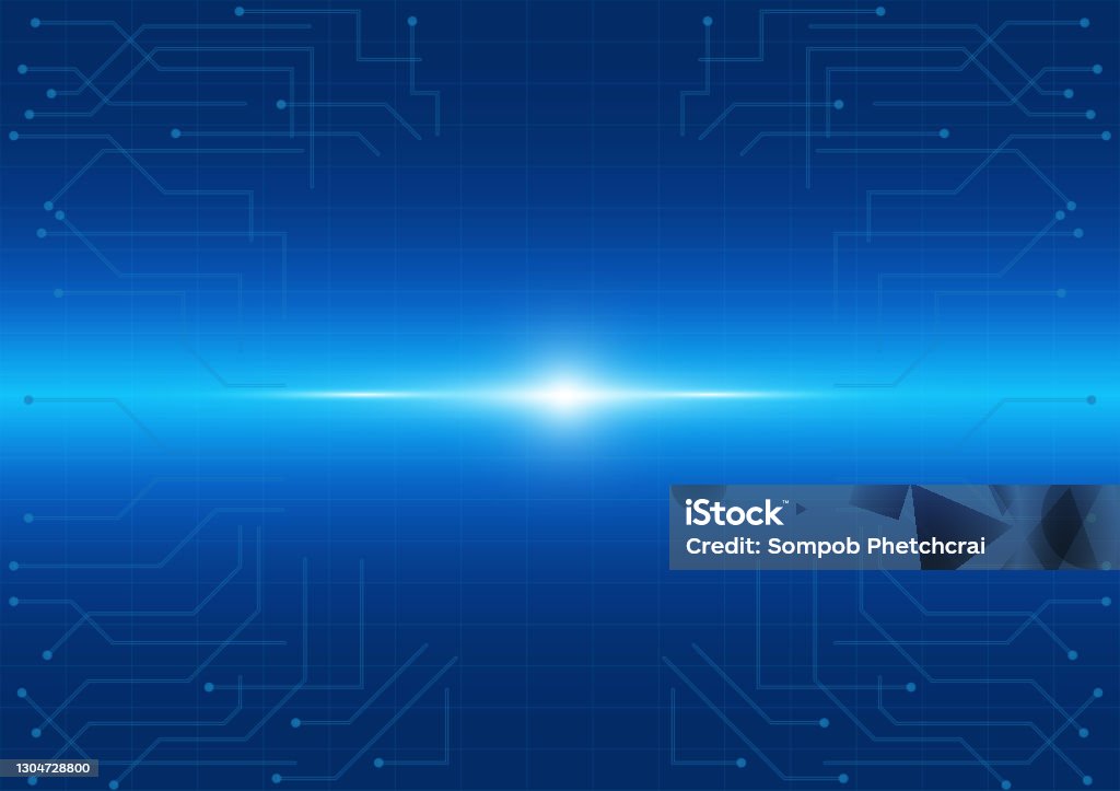 Electronics Background Light Circuit Electronic And Glowing Light Technology Abstract Innovation ...