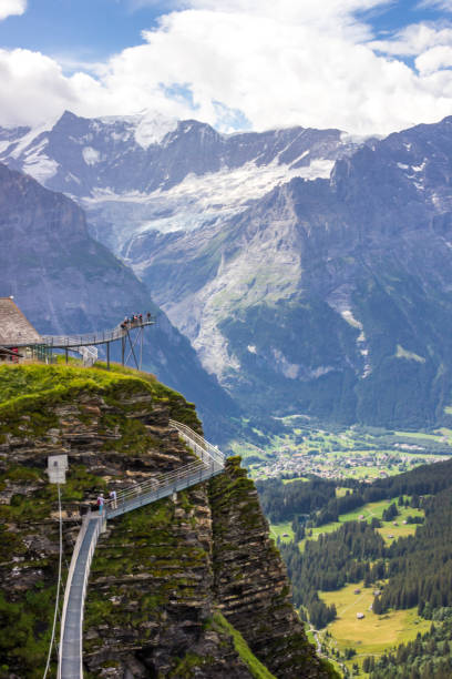 istock First viewpoint in Swiss Alps 1304729893