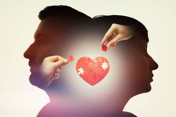 istock The concept of building love relationships. 1304734572