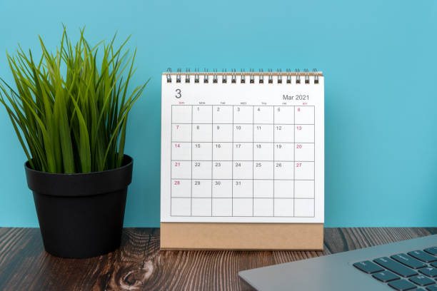 istock March Desk Calendar 2021 1304736000