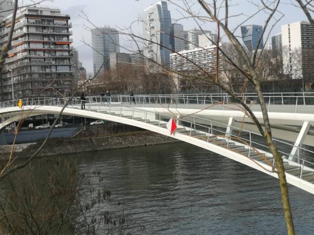 istock The Puteaux Island footbridge 1304736045