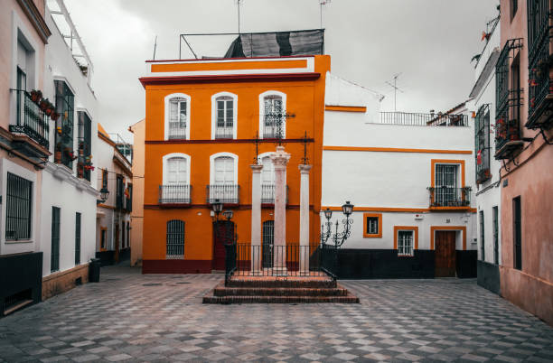 istock Street in Seville, Spain 1304737480