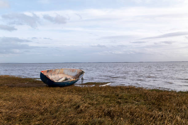 Boat Wreck Sunset Over Lytham St Annes