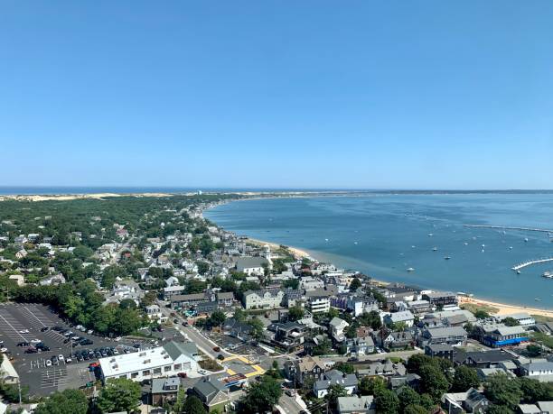 provincetown, massachusetts, usa - massachusetts bay imagens e fotografias de stock