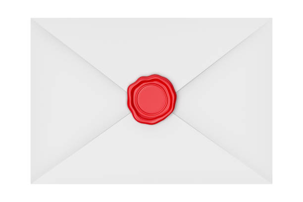 istock White envelope sealed with red wax 1304747386