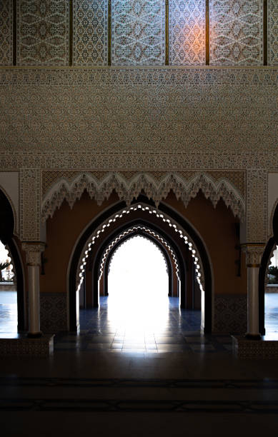 istock The interior is in a traditional oriental style. 1304750437