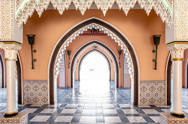 istock The interior is in a traditional oriental style. 1304750439