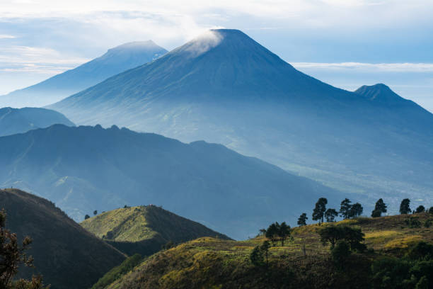 istock Mountain view from the top of Mount Prau 1304751465