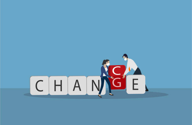 Turning the word "change" to "chance".Personal development and career growth.