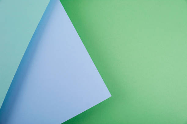 istock Abstract pastel colored paper texture. Geometric shapes and lines. 1304771068