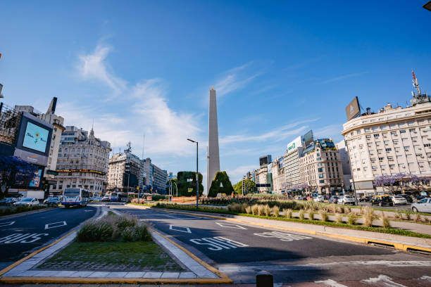 istock Obelisk of Buenos Aires 1304771322