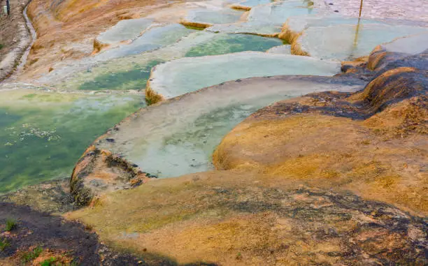 Photo of Natural terraced baths thermal Karahyit Red Springs, Turkey