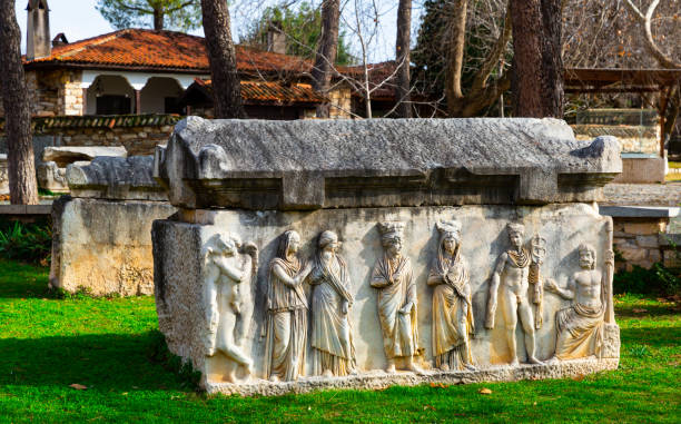istock Sarcophagus in Aphrodisias, Turkey 1304777611