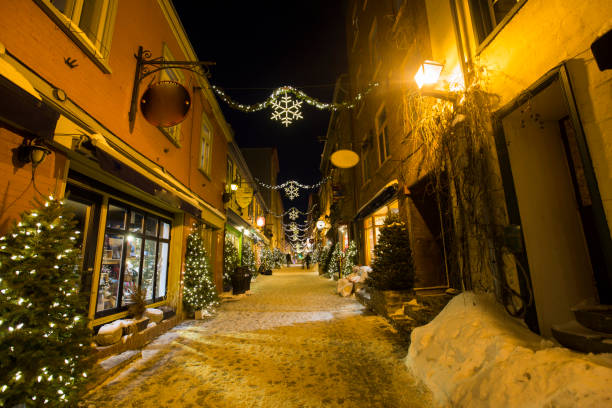 istock Quebec City downtown in winter 1304782442