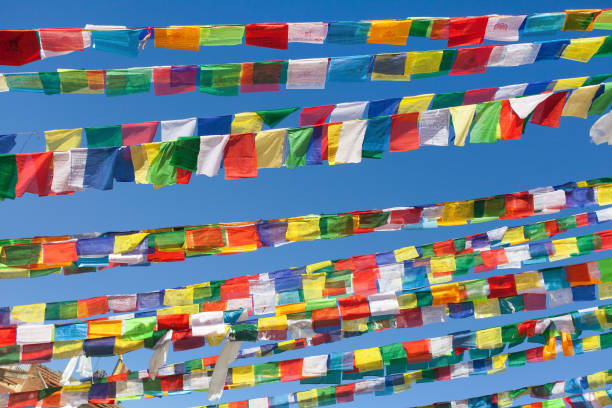 istock prayer flags Boudha Boudhanath stupa Kathmandu Nepal 1304784796