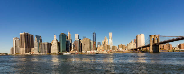 istock manhattan skyline seen from Brooklyn side 1304790248