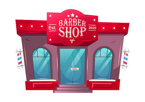 Free Hair Salon Building Clipart in AI, SVG, EPS or PSD Free Hair Salon Building Clipart in AI, SVG, EPS or PSD