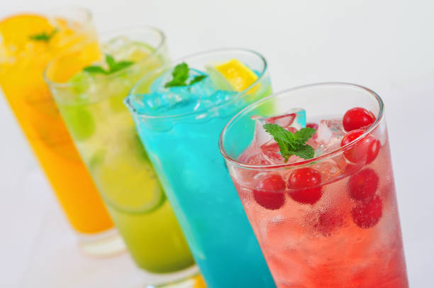 Cold drinks in summer, juice drinks