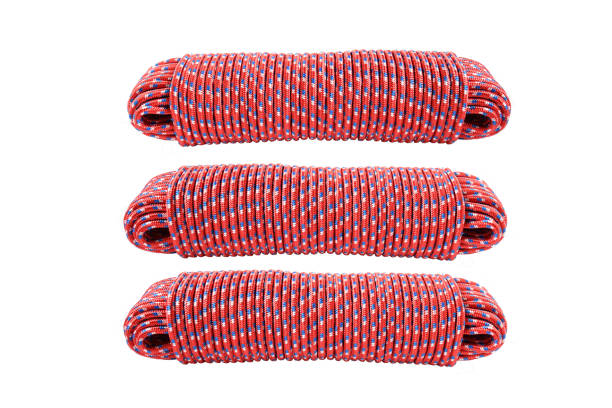 istock Object elastic bungee red cord or shock cord on white background isolated and clipping path. Idea object helping for holding stuff. 1304835240
