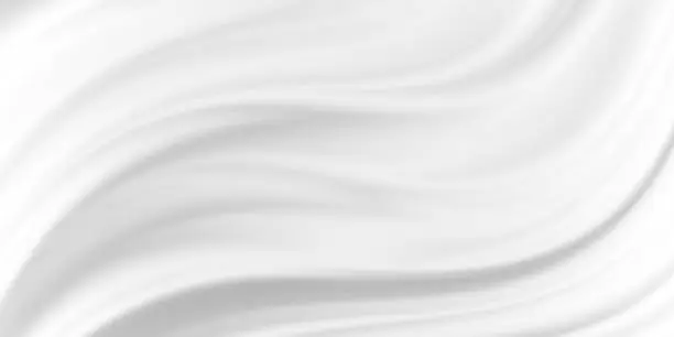 White cosmetic cream texture background