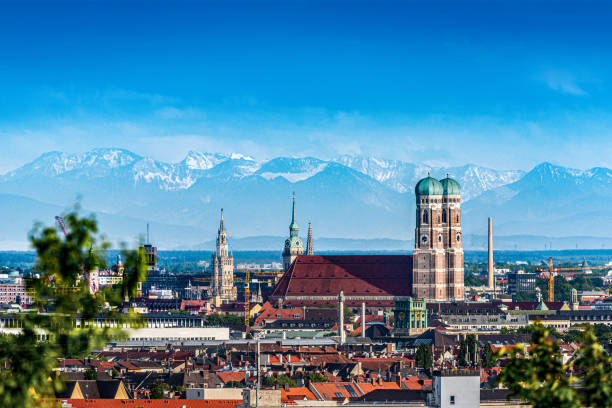 Munich Munich during summer munich stock pictures, royalty-free photos & images