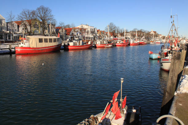 istock Maritime flair in Warnnemuende 1304851515