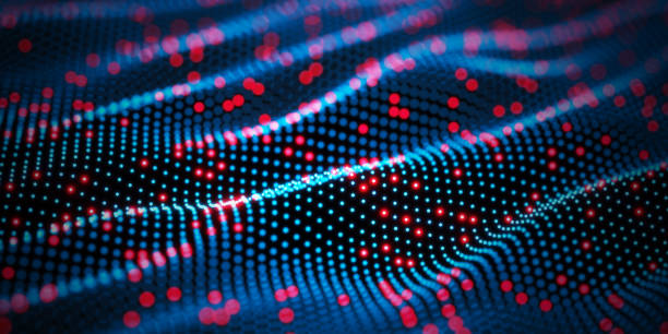 istock Futuristic digital blockchain background. Abstract connections technology and digital network. 3d illustration of the Big data and communications technology. 1304854395