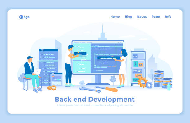 Backend Developer Animation Image 1,100+ Backend Development Stock Illustrations, Royalty-Free Vector ...