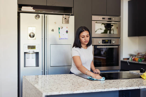 istock Happiness is a fresh and clean house 1304857296